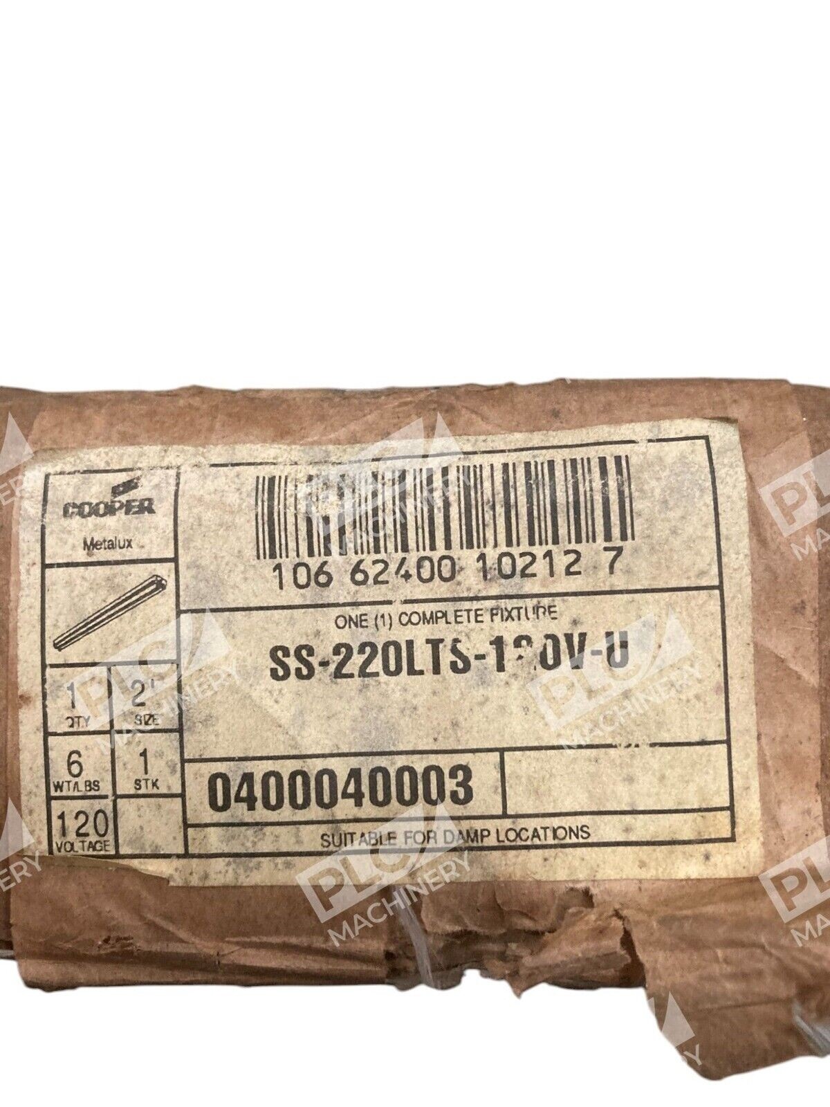 Cooper 2 Lamp 24" Fluorescent Strip Fixture SS-220-LTS-120V-U - Image 3