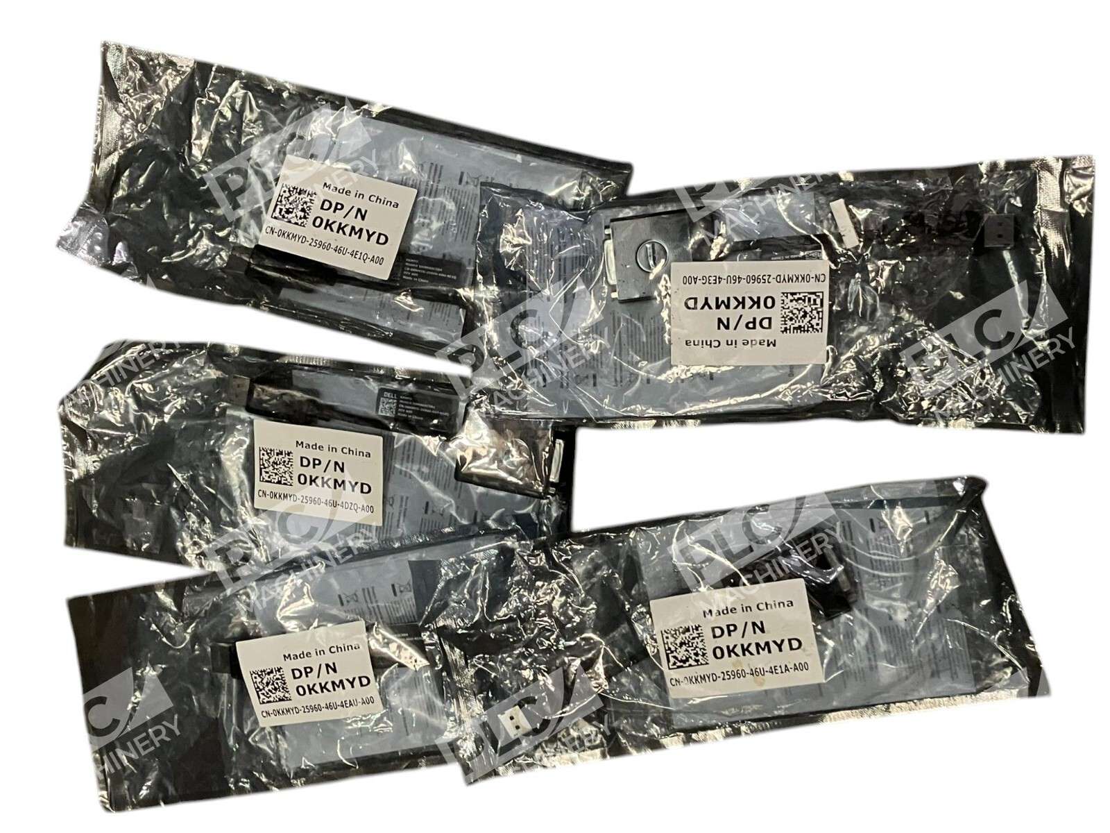 Dell CN-0KKMYD-25960-46U-4E3G-A00 DP to DVI Adapter 0KKMYD (lot of 5)