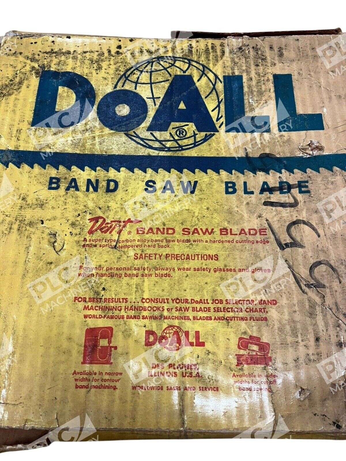 DoALL Dart Band Saw Blade 75" 309-146 DD 5/16 - Image 3