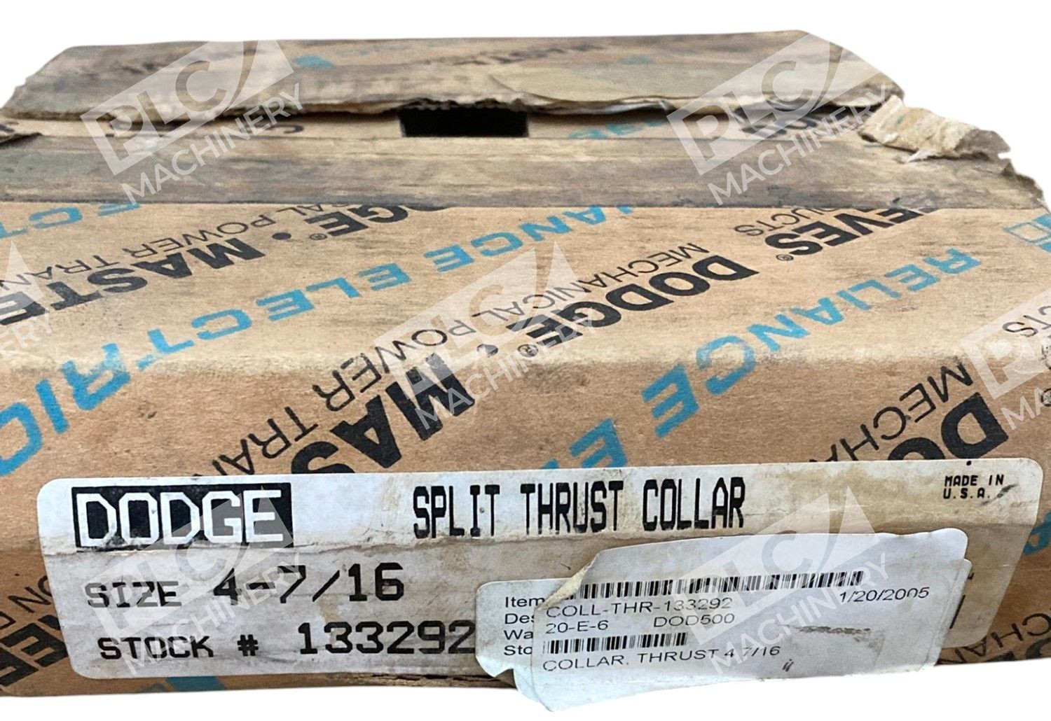 Dodge 4-7/16" Split Thrust Collar Sleeve 133292 - Image 3