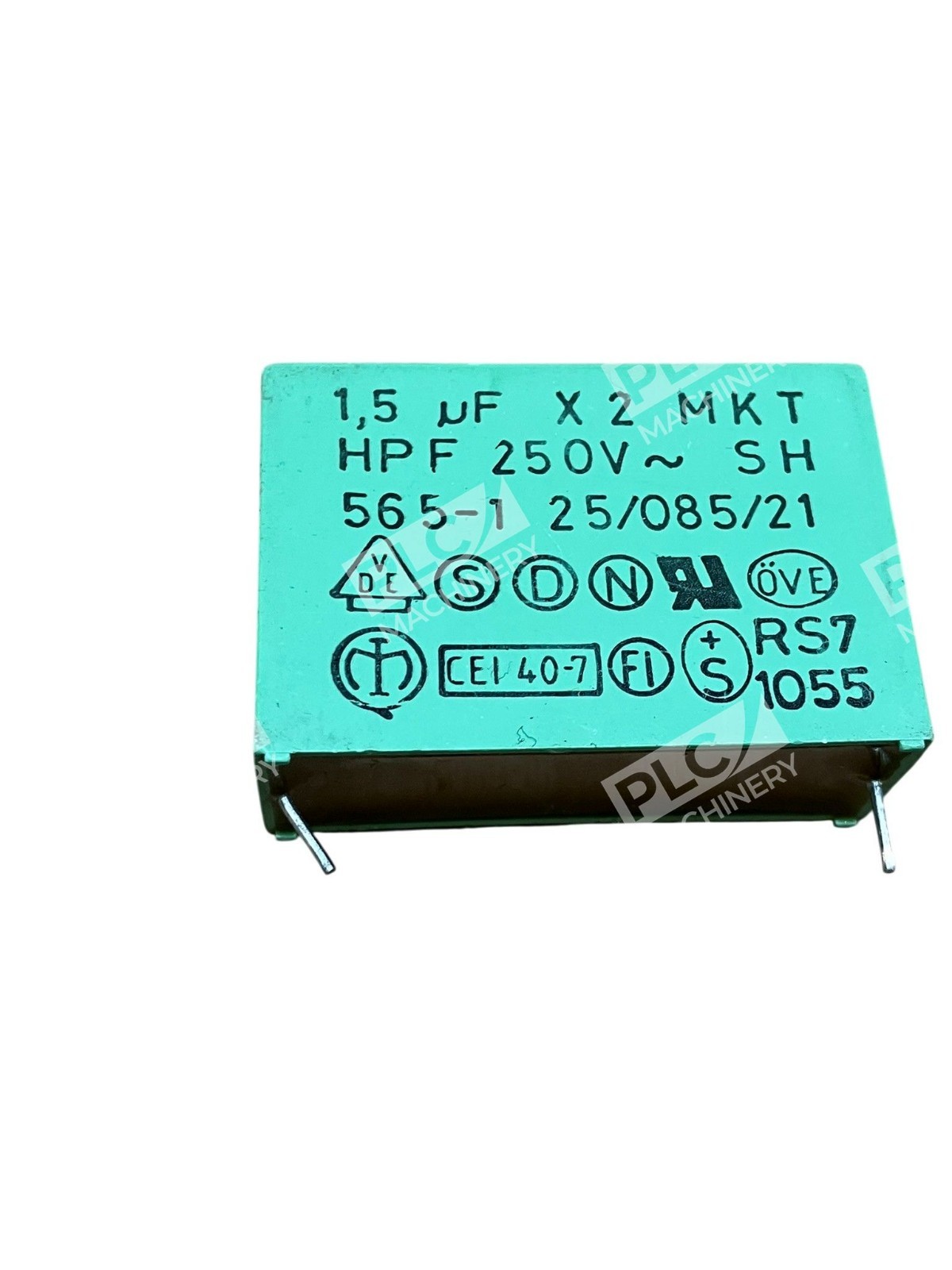 EAO Vishay 1.5uF 2MKT HPF 250V SH 565-1 Suppression Box Capacitor F1772-515-2000 - Image 4