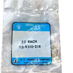 E.F. Johnson 113-9310-218 Spring-Loaded Test Probes Pogo Pins Pack of 25