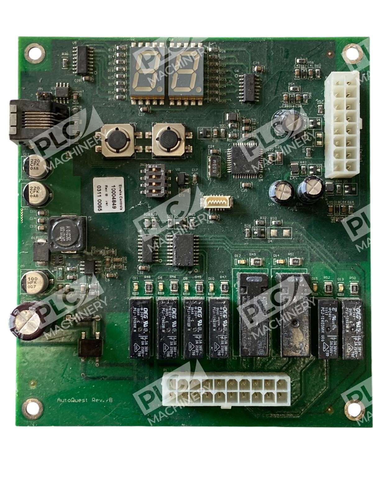 Elreha Controls 1107 94V-0 10004849 Rev B Ver 0311 0065 AutoQuest Card EPC-8-0