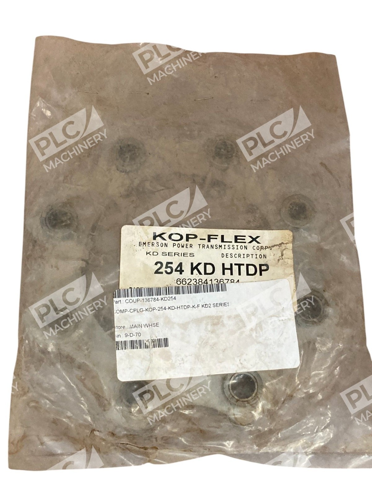 Emerson Rexnord Kop-Flex 662384136784 254 KD HTDP Shaft Coupling 1964113