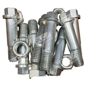 F+C Heavy Duty Flange Head Bolts & Nuts Coupling Industrial (lot of 8)