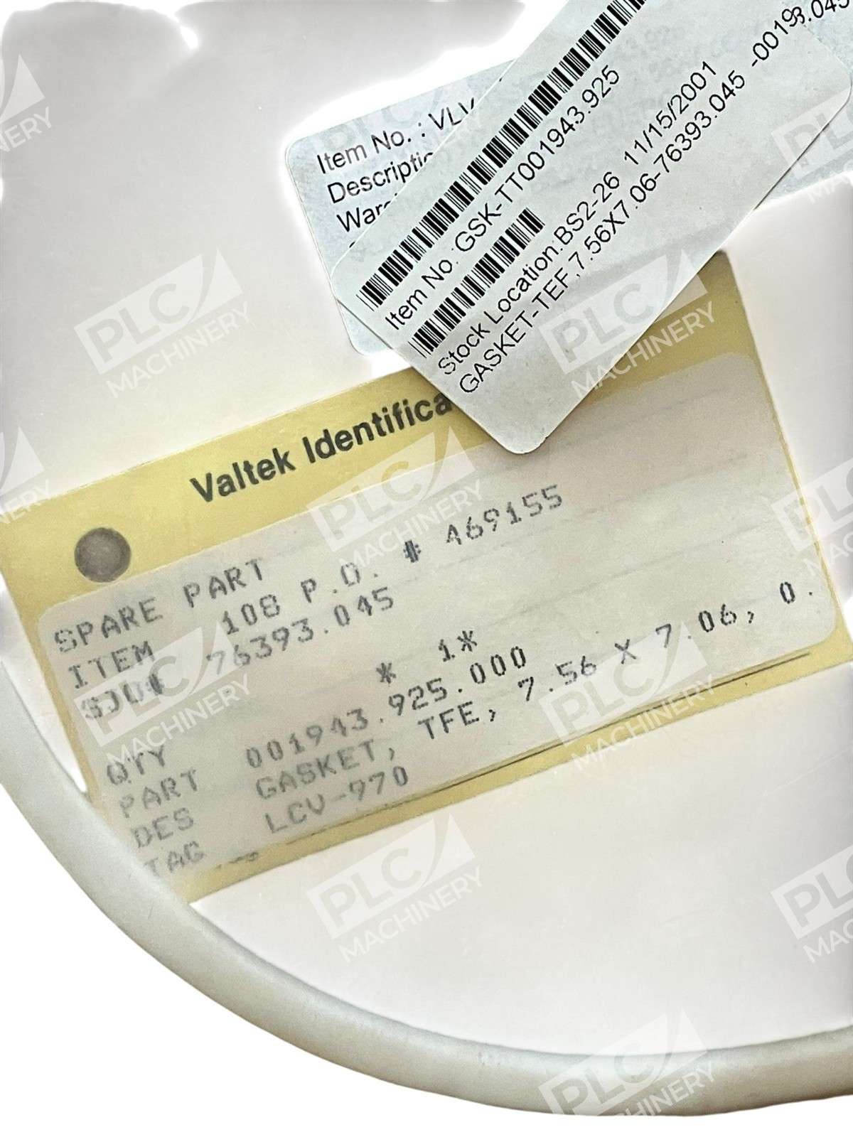 Flowserve Valtek PTFE Bonnet Seat Gasket 001943.925.000 - Image 4