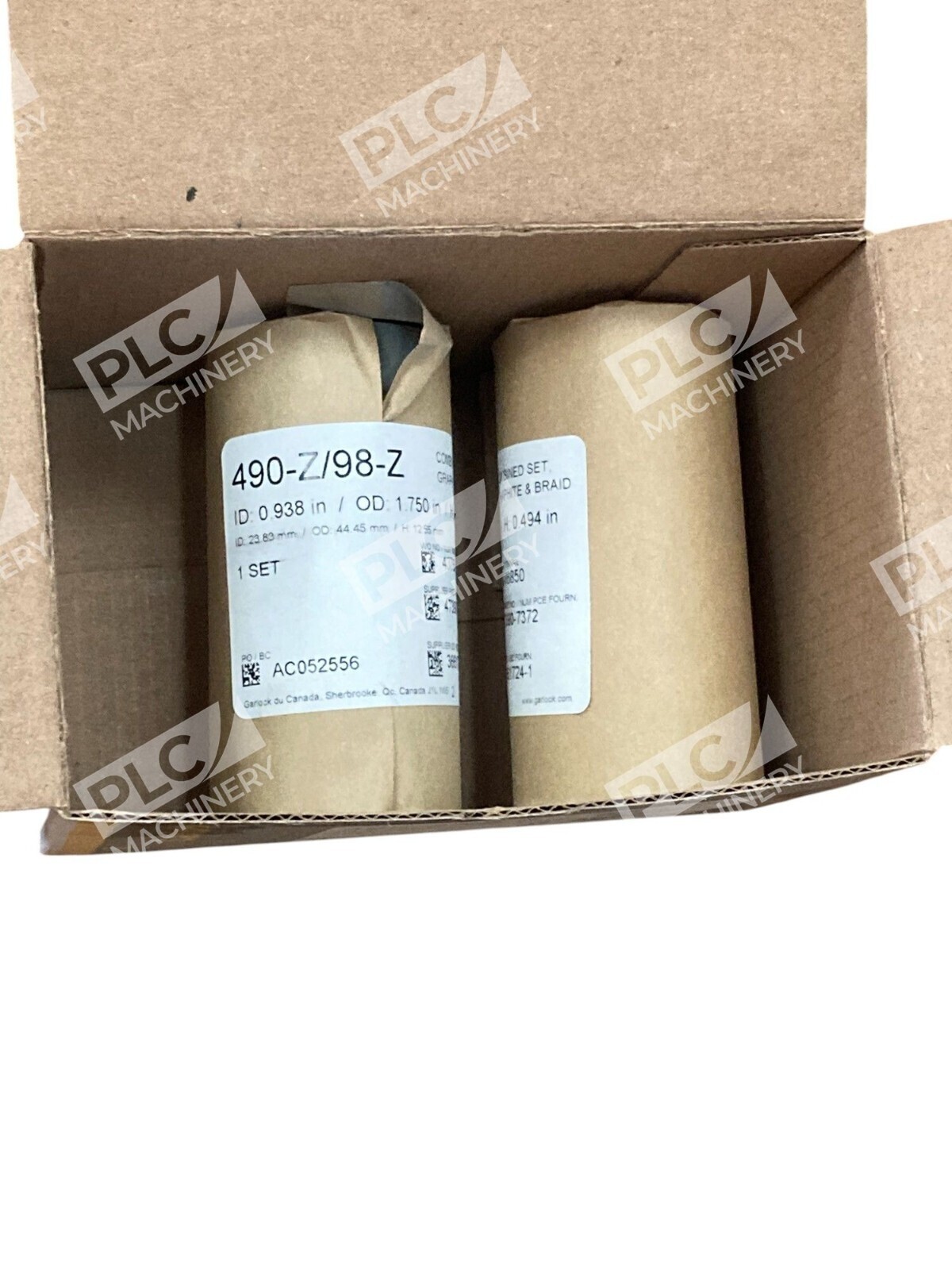 Garlock 47390-7372 ID0.938/OD1.750/H0.494" Graphite Braid 490-Z/98-Z (Box of 2) - Image 4