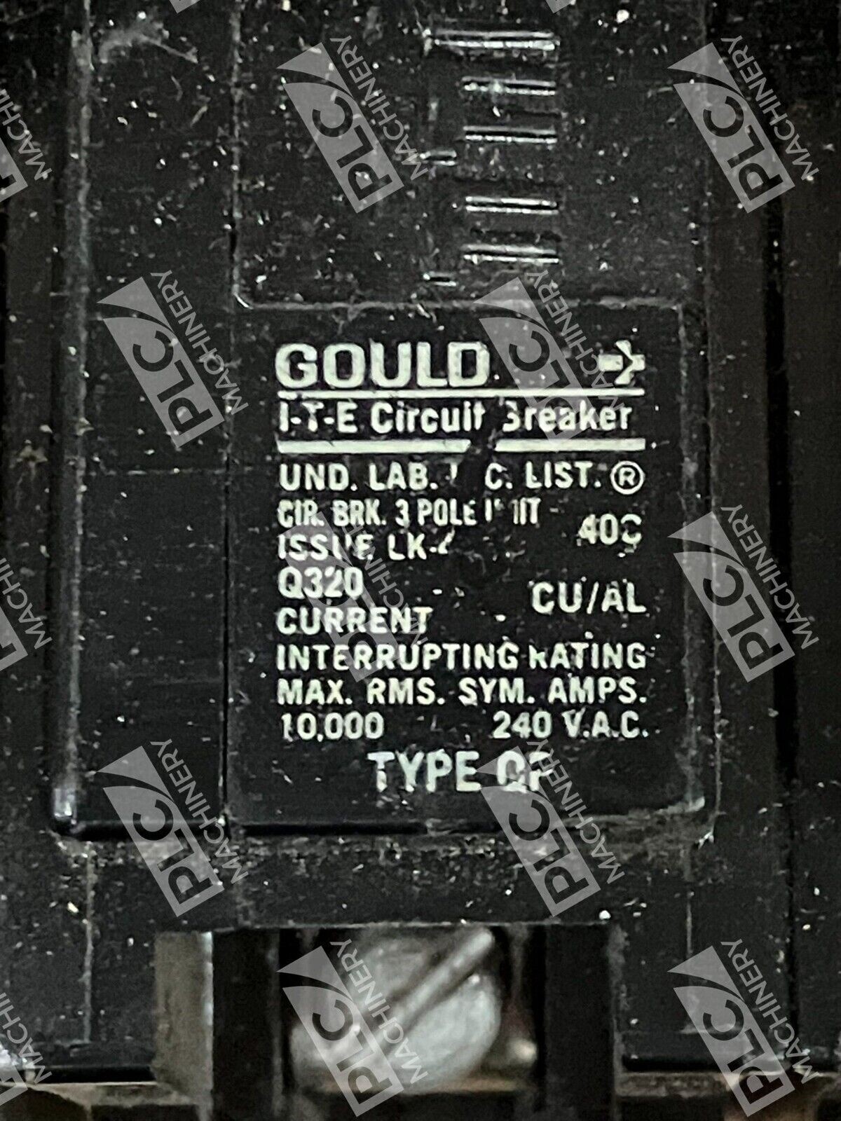 Gould ITE 20A 3 Pole Type QP Circuit Breaker Q320 - Image 3