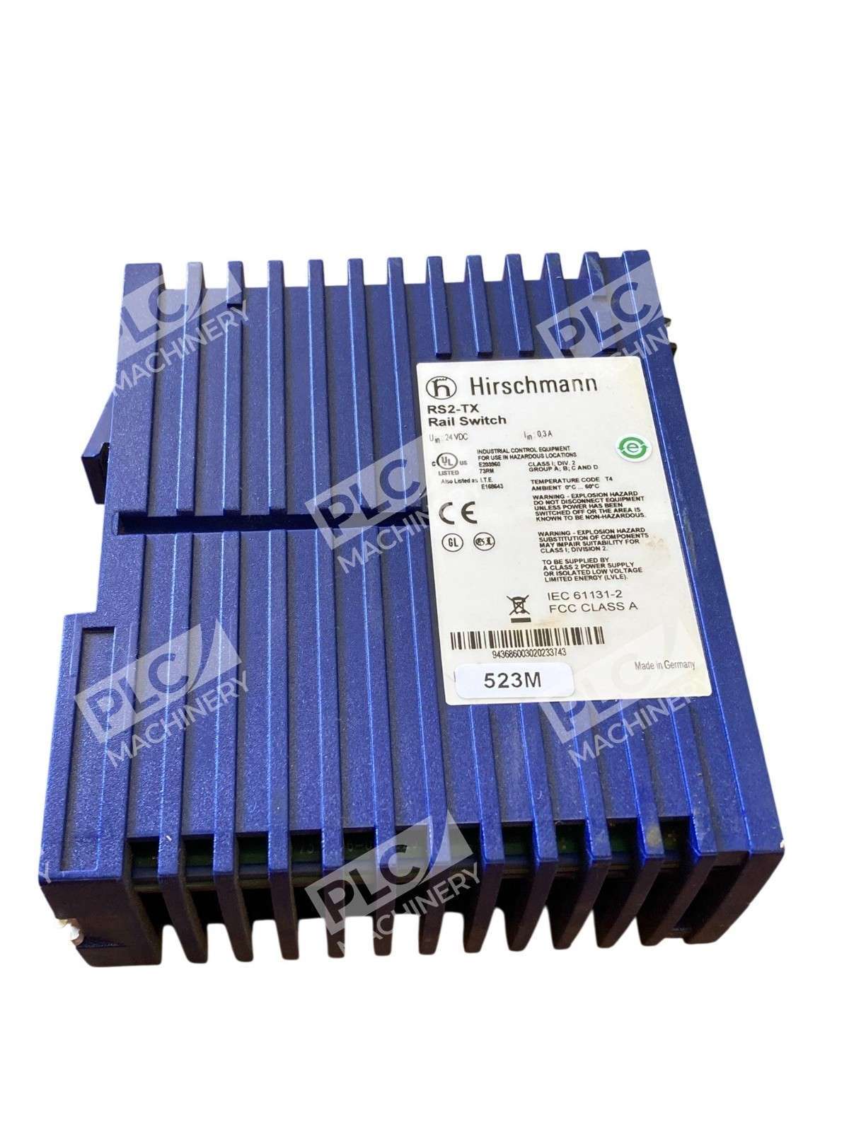 Hirschmann 0.3A 24VDC Rail Switch RS2-TX - Image 6