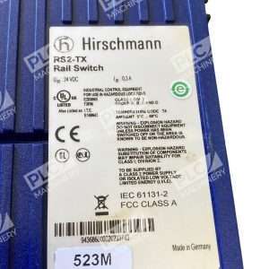 Hirschmann 03A 24VDC Rail Switch RS2 TX 227157676940