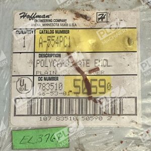 Hoffman Polycarbonate Enclosure A 554PC1 227036445510