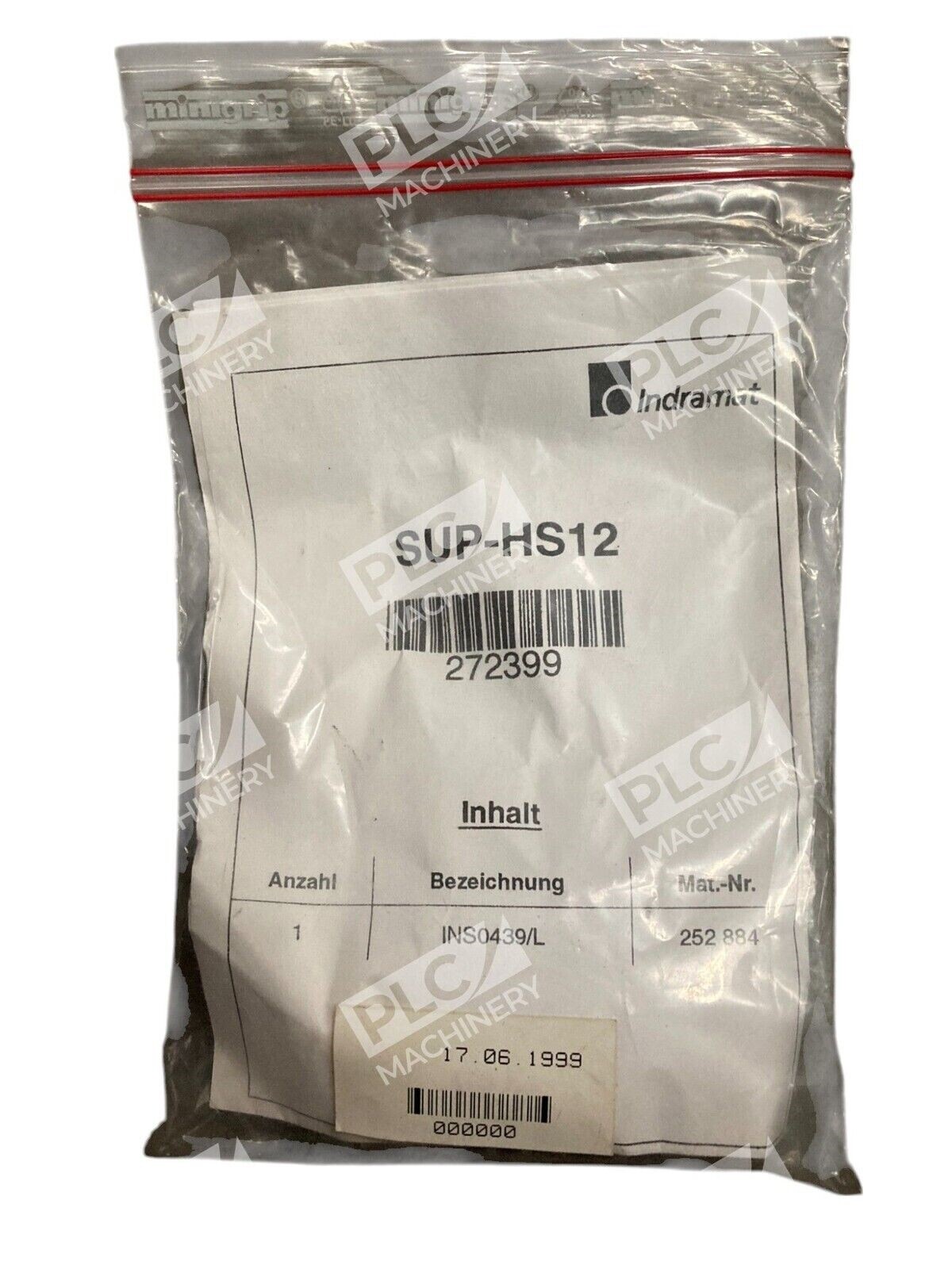 Indramat INS0439/L 252 884 272399 SUP-HS12