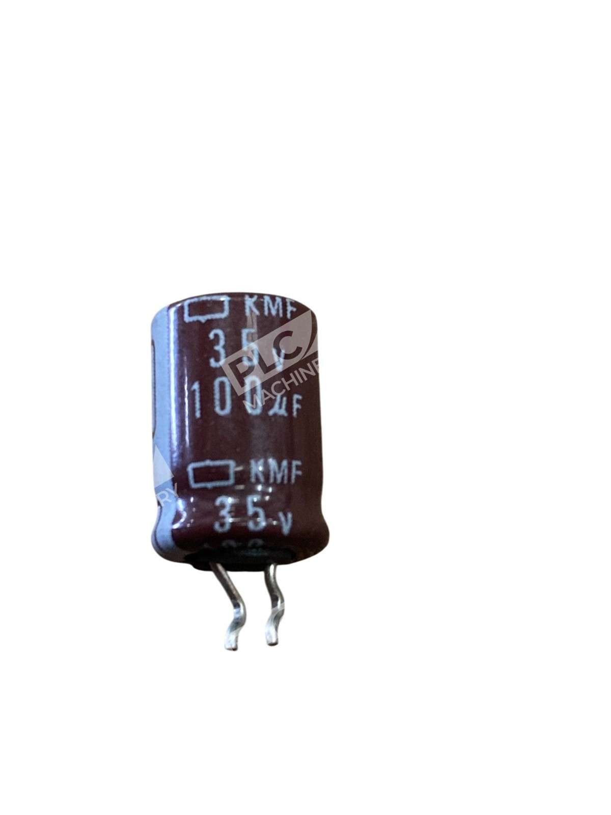 KMF 100uF 35V Aluminum Electrolytic Capacitor Radial Lead - Image 3