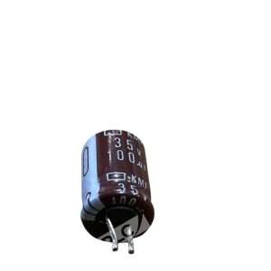 KMF 100uF 35V Aluminum Electrolytic Capacitor Radial Lead