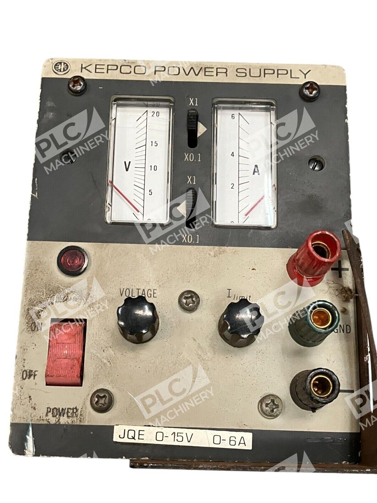 Kepco 115/230V 50-65Hz 2.5A SB / 1.25A SB Power Supply JQE 15-6 MHS