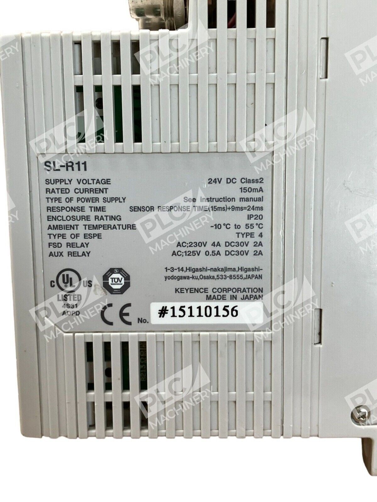 Keyence SL-R11 Safety Control Unit New - Image 3