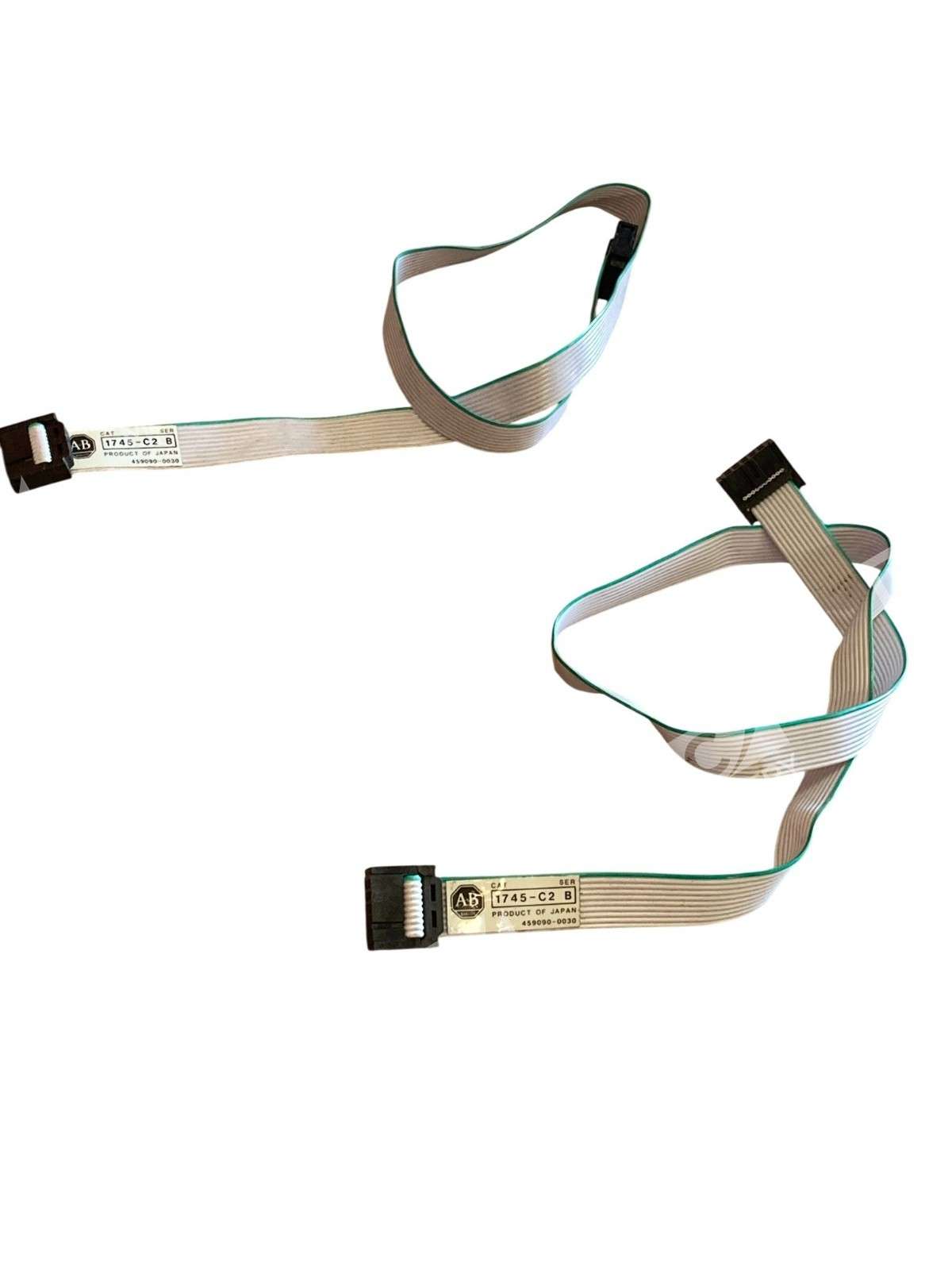 Lot of 2 Allen-Bradley 1745-C2 Series B Interconnect Cable
