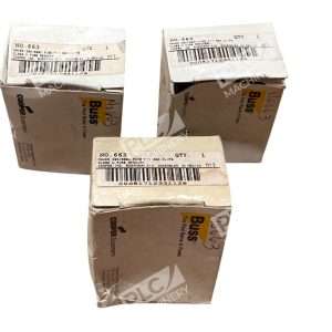 Lot of 3 Bussmann 663 Class H Fuse Reducer