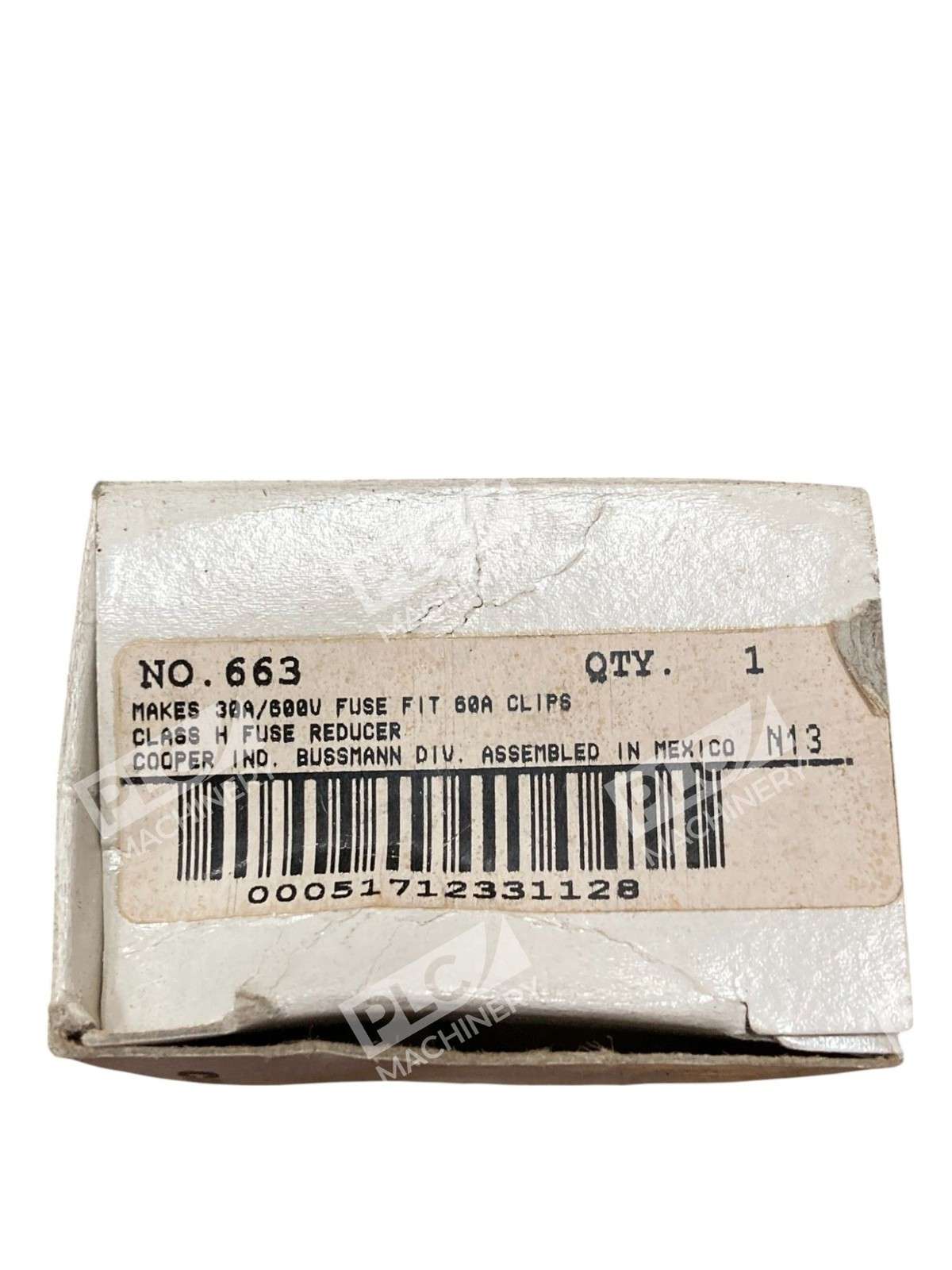 Lot of 3 Bussmann 663 Class H Fuse Reducer - Image 5