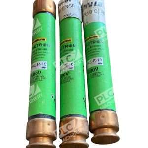 Lot of 3 Bussmann Fusetron FRS-R-10 Current Limiting Time Delay Fuse Class RK5