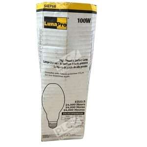 LumaPro 54EP68 100W HPS Lamp ANSI S54 ED23.5 E26