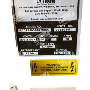 Lytron 1Ph 10A 60Hz RC022J03BB2M065 227026771770