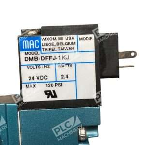 MAC 411A A0A DM DFFJ 1KJ Solenoid Valve 24VDC Pneumatic Control 20 120 PSI 297407899160