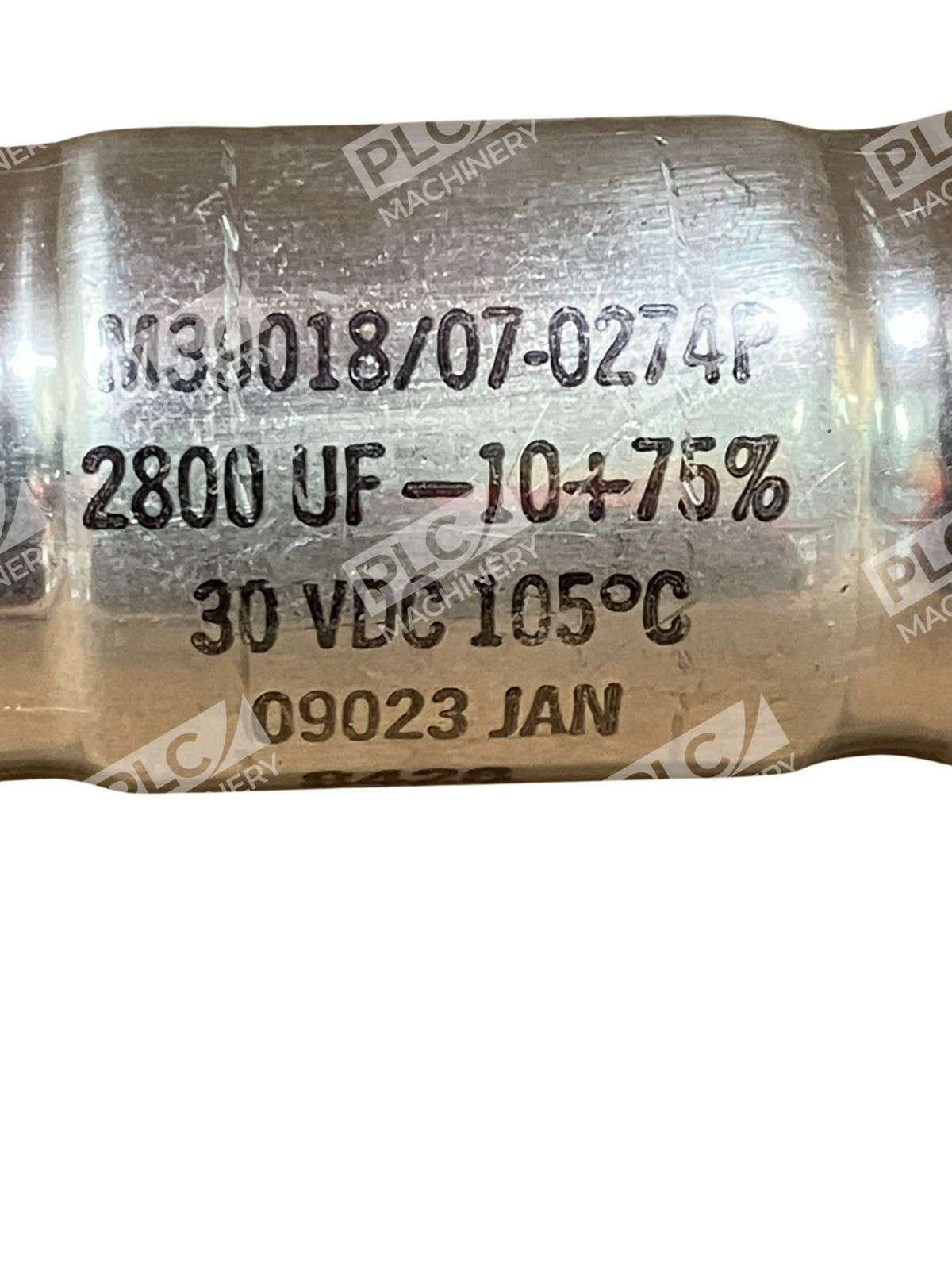 MIL-SPEC M39018/07-0274P 2800µF 30V Aluminum Electrolytic Capacitor 8426 - Image 3