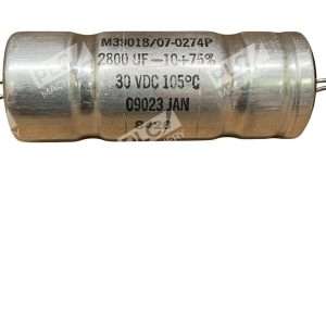 MIL SPEC M3901807 0274P 2800F 30V Aluminum Electrolytic Capacitor 8426 297817262800