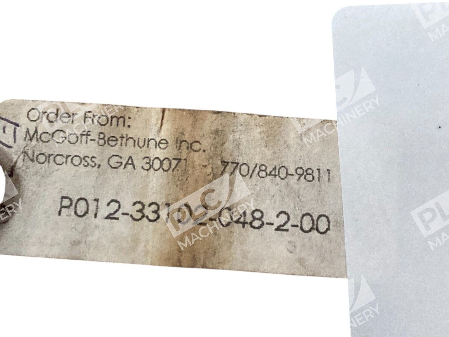 McGoff-Bethune HD Type J 90Deg Tempco Thermocouple P012-33102-048-2-00 - Image 5