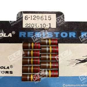 Motorola 6 129615 Carbon Comp Resistor File NOS Vintage 220K 10 1W Pack of 10 297848327570
