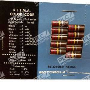 Motorola 6 129615 Carbon Comp Resistor File NOS Vintage 220K 10 1W Pack of 10 297848327570