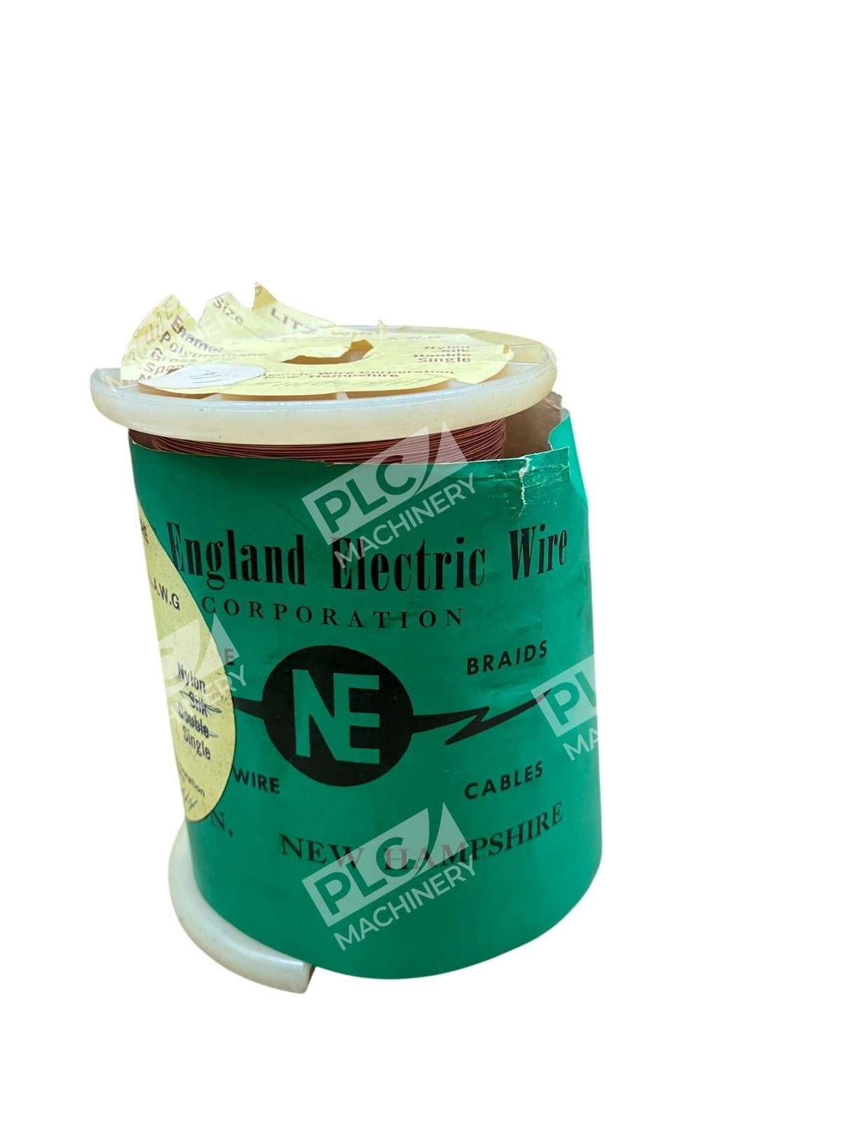 New England Electric Wire Litz Wire Spool 19144 AWG