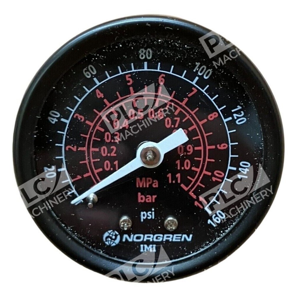 Norgren IMI Z2980 Pressure Gauge 160 psi 11 bar 1.1 MPa