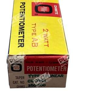 Ohmite CU 3541 350K 2W Type AB U Linear Wirewound Potentiometer Panel Mount 297747429870