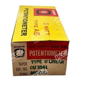 Ohmite CU 3541 Type AB U Linear 350K Ohms 2W Potentiometer Box of 2 297747419440