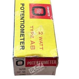 Ohmite CU‑7521 Potentiometer 7.5 KΩ 2 W Type AB U-Linear Panel Mount