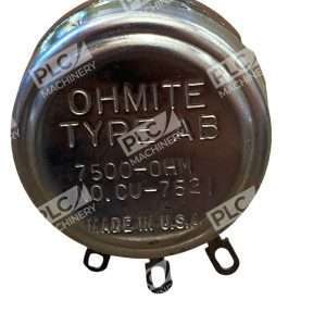 Ohmite CU7521 Potentiometer 75 K 2 W Type AB U Linear Panel Mount 297747481080