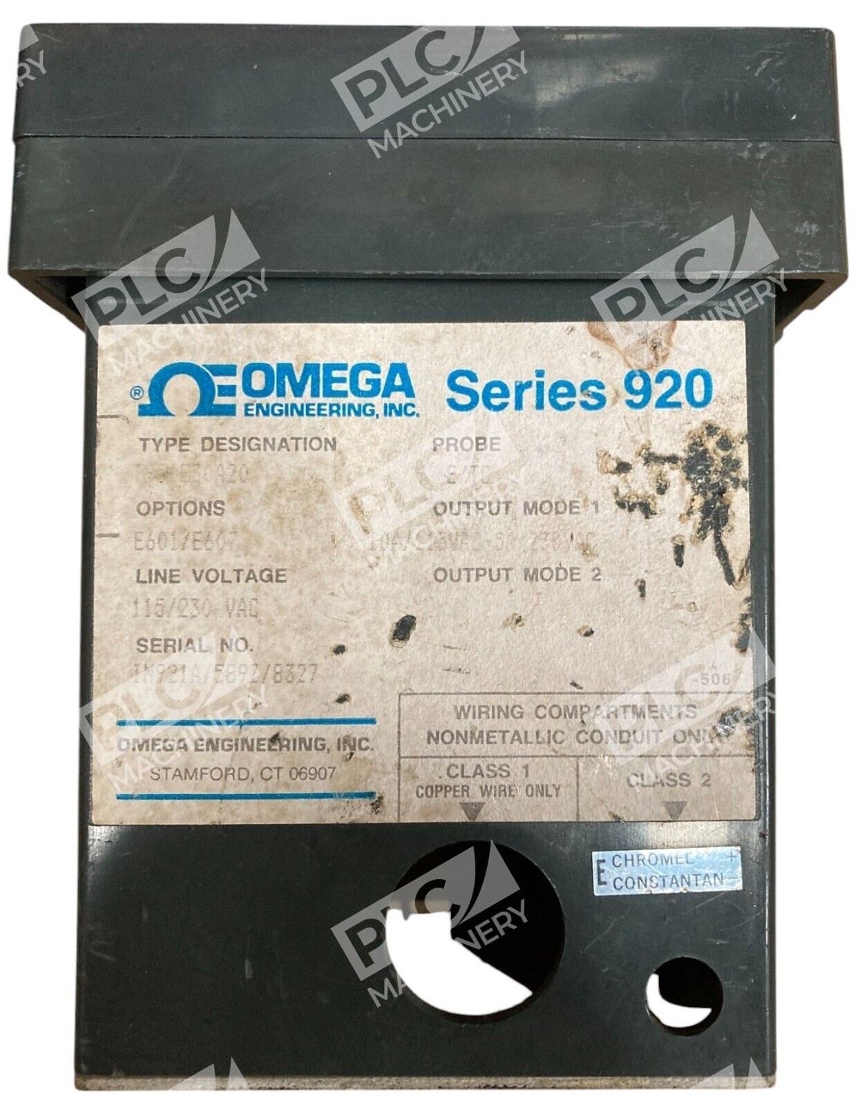 Omega Engineering 0-1200F E601/E607 Series 920 Temperature Controller E30A20 - Image 4