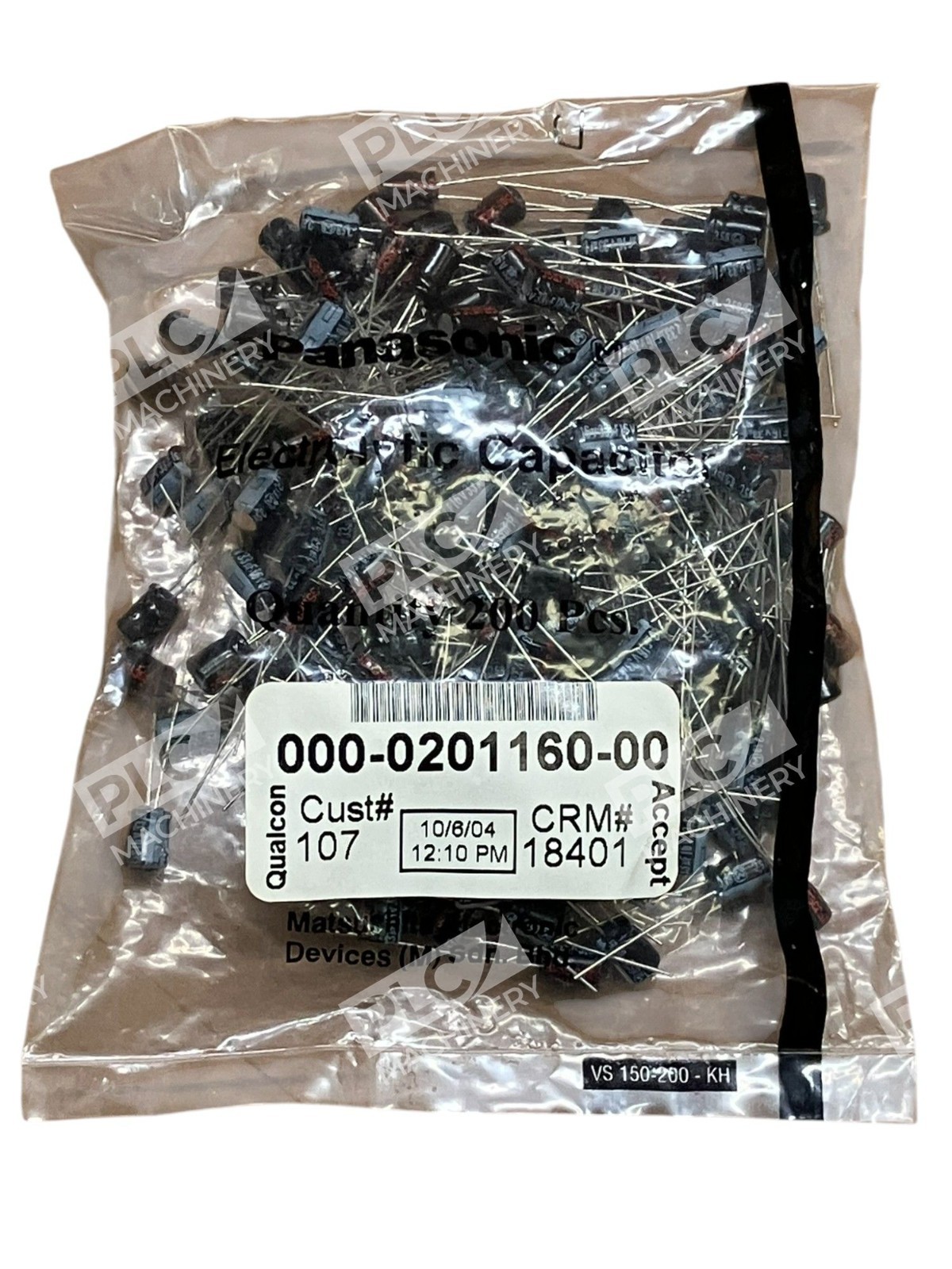 Panasonic Electrolytic Capacitor 000-0201160-00 Digi-Key ECE-A1CKA330