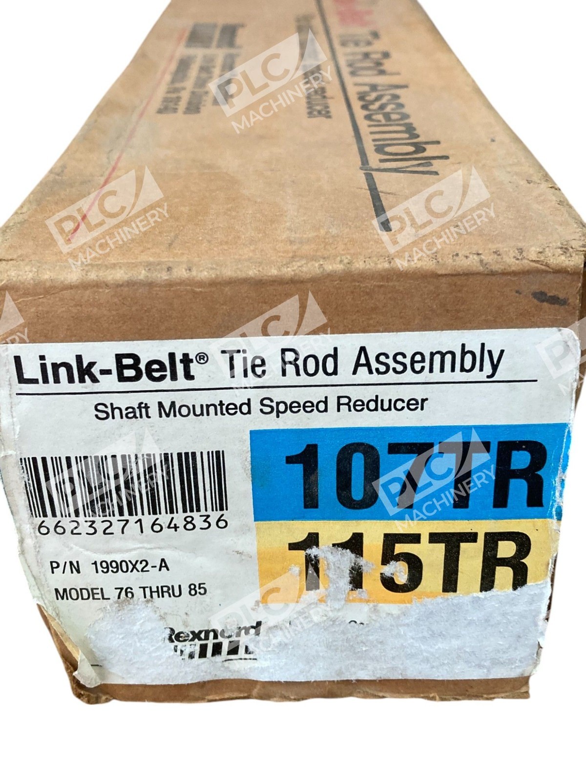 Rexnord Model 76-85 107TR 115TR Link-Belt Tie Rod Assembly 1990X2-A - Image 3