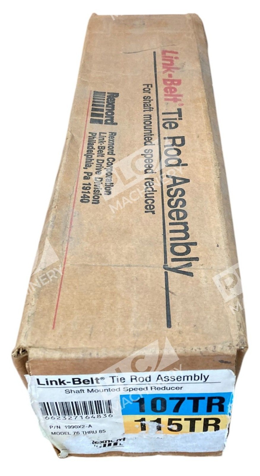 Rexnord Model 76-85 107TR 115TR Link-Belt Tie Rod Assembly 1990X2-A