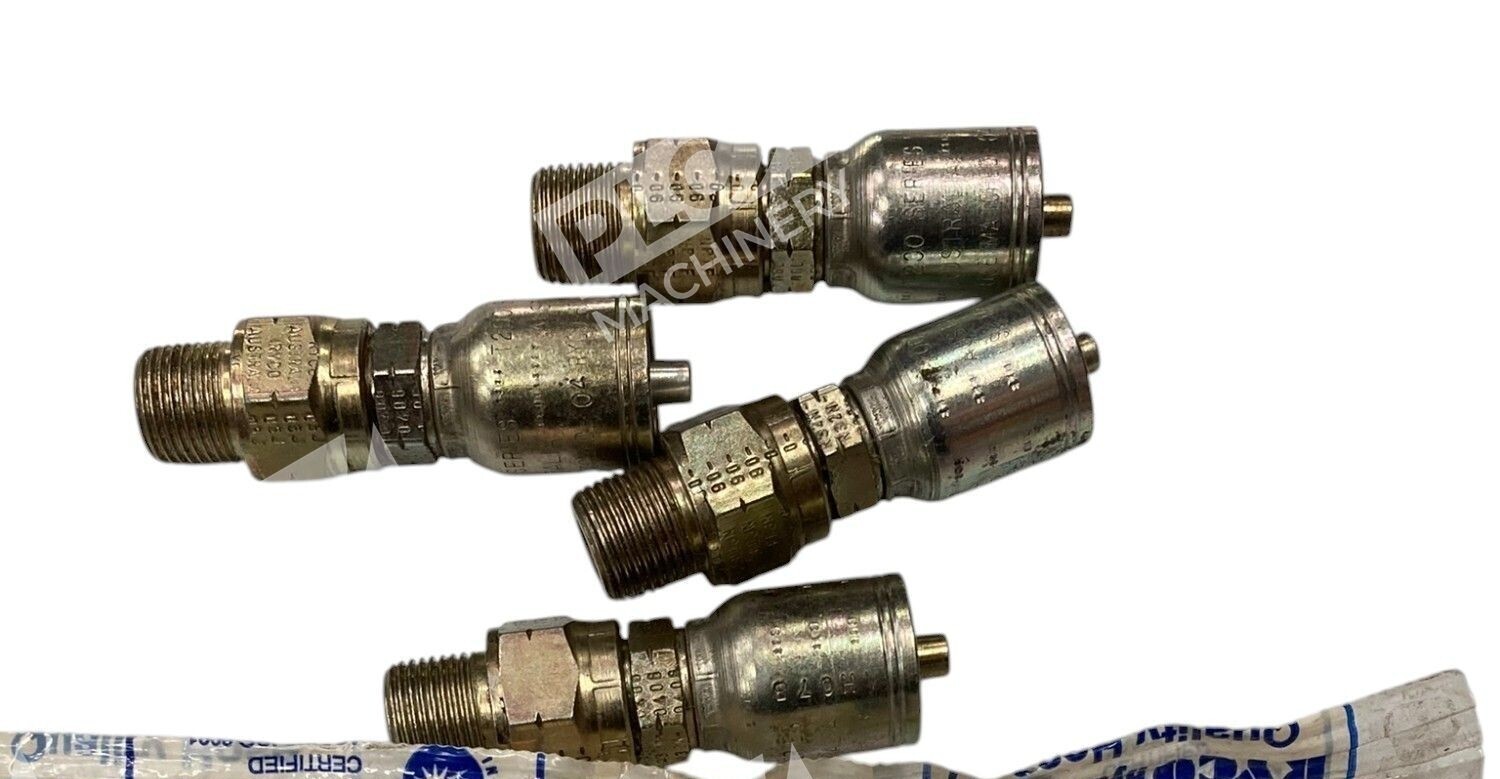 Ryco Hydraulics -0406 NPT Male Swivel Fitting T232N-0406 (lot of 4)