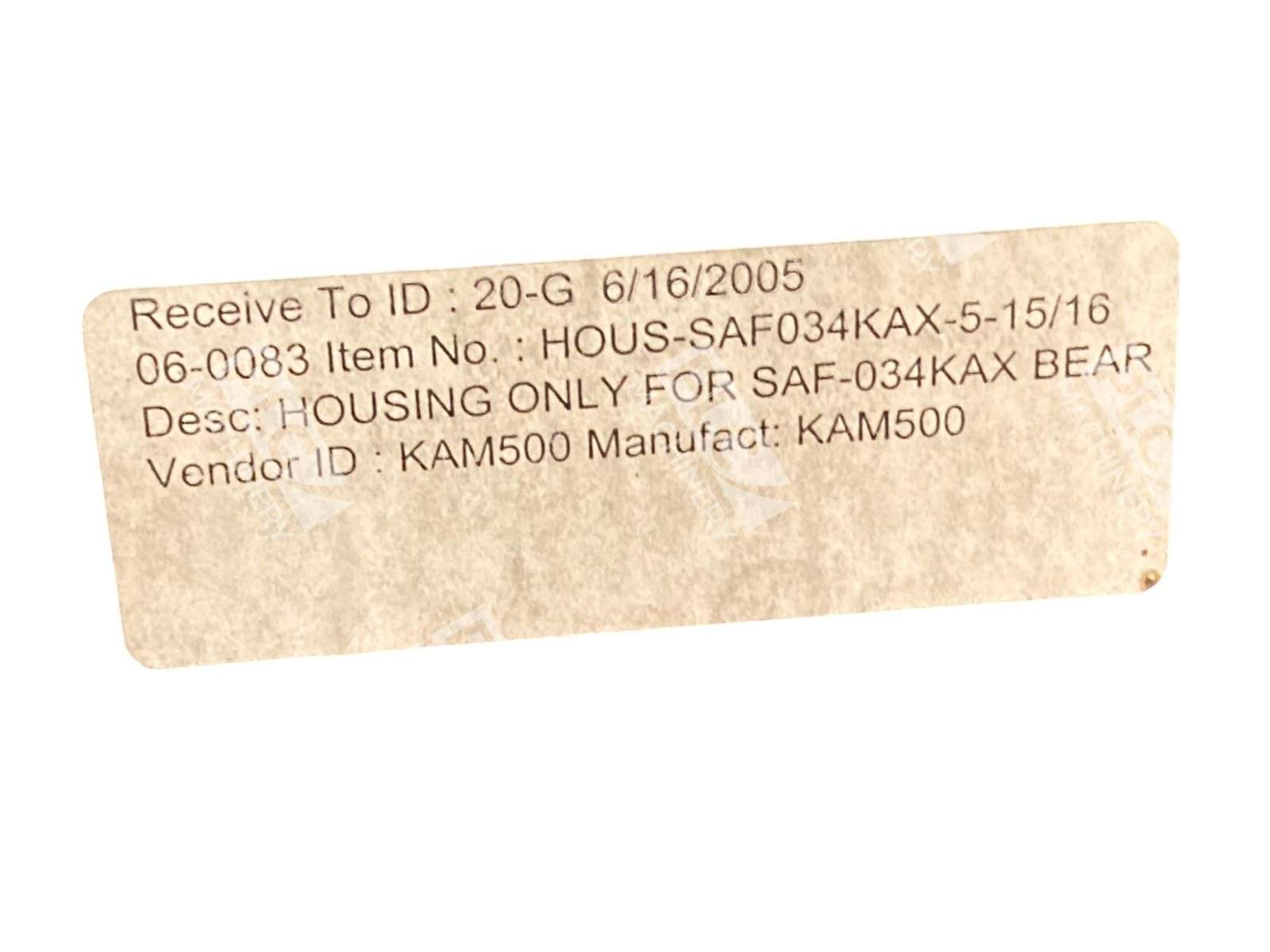 SKF Pillow Block Bearing SAF 034 KAX5.15/16 - Image 7