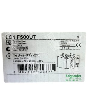 Schneider Electric TeSys 012225 Contactor LC1F500U7 226610190670