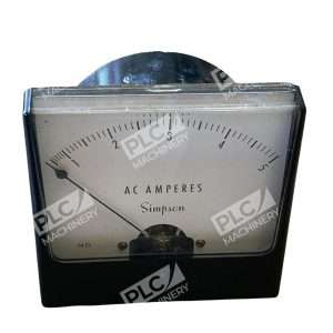 Simpson 24992 Analog 5 AC Amperes Panel Meter