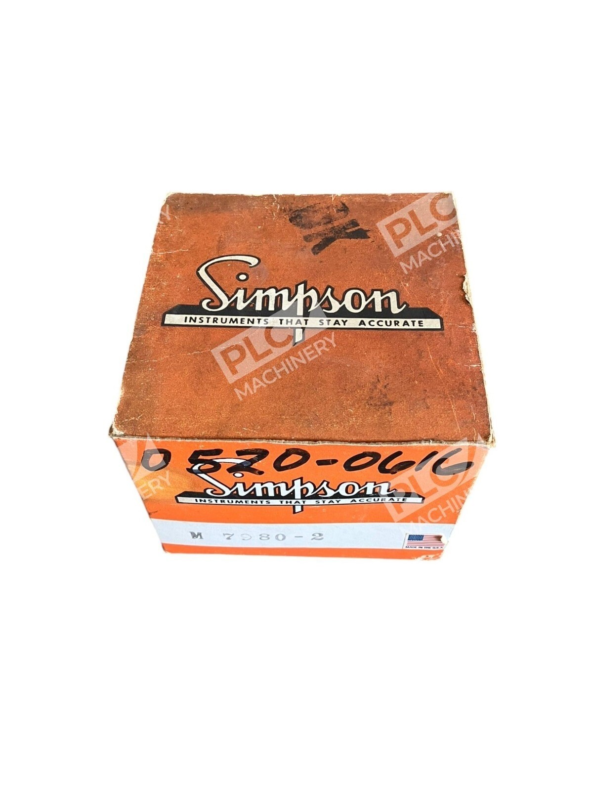 Simpson Instruments Panel Meter M7980-2