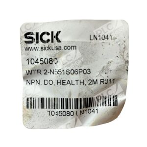 Slick WTR 2 N551S06P03 Photoelectric Sensor 1045080 226985649770