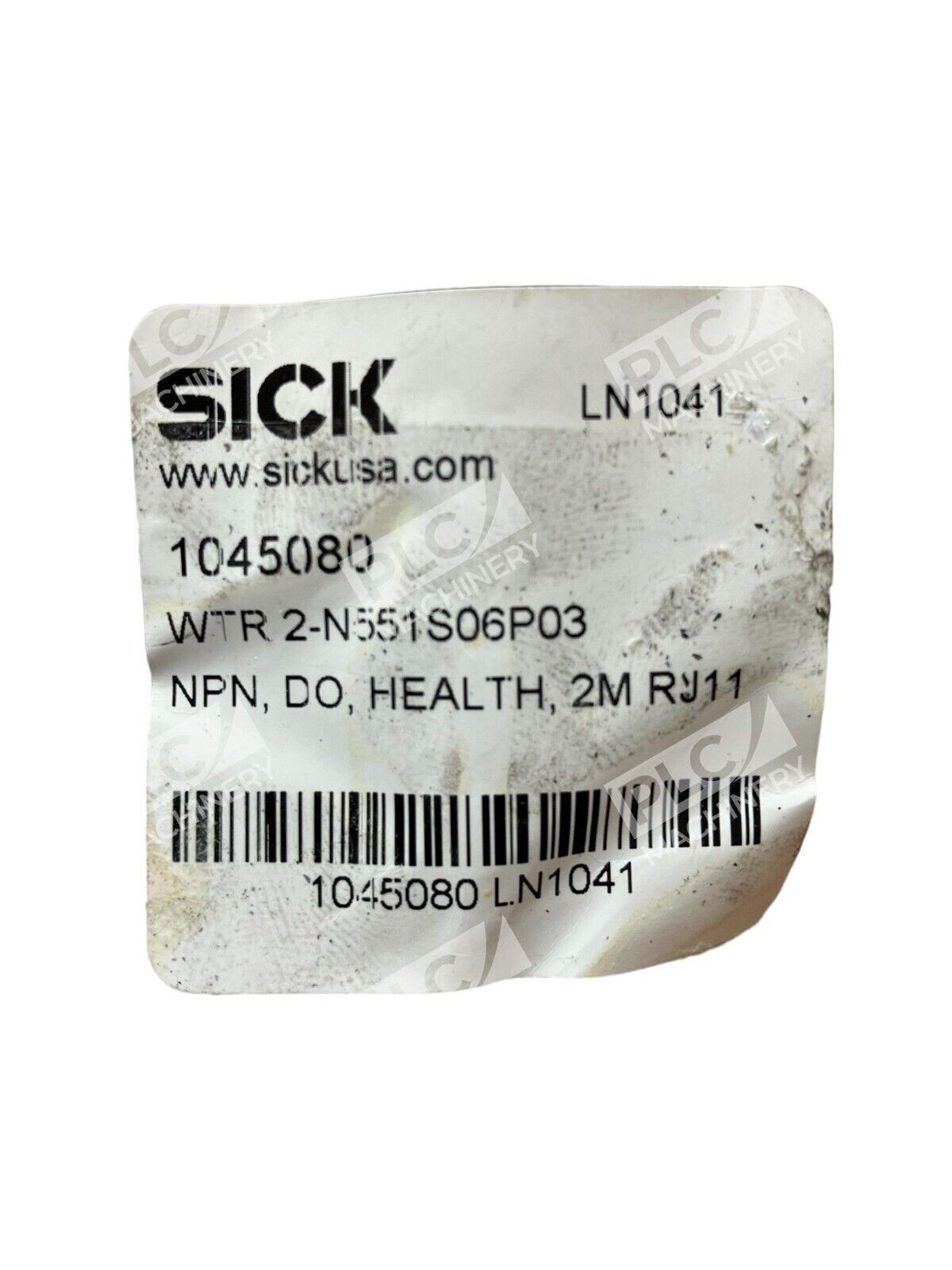 Slick WTR 2-N551S06P03 Photoelectric Sensor 1045080 - Image 3