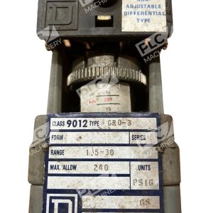Square D 9012 GR0 3 Pressure Switch 226985497620